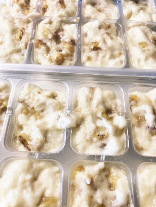 離乳食中期 バナナミルクパン粥 レシピ 作り方 By ﾊﾋﾟﾁｭﾋﾟ クックパッド 簡単おいしいみんなのレシピが374万品