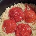 ズボラ炊飯器トマトピラフ