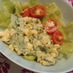 ゴーヤとゆで卵の簡単サラダ