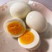 冷蔵庫からすぐ　常温に戻さず　簡単ゆで卵