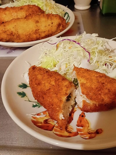 キエフチキンのレシピ