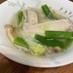 簡単♡白菜入り手羽元のサムゲタン風スープ