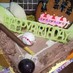 野球少年のバースデーケーキ