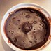 レンジで簡単☆米粉の濃厚チョコケーキ。