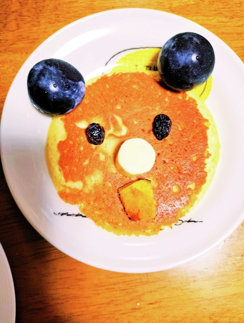手作りスクイーズ ももニャンバターホットケーキ