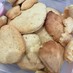 子供と作るサクサク型抜きクッキー