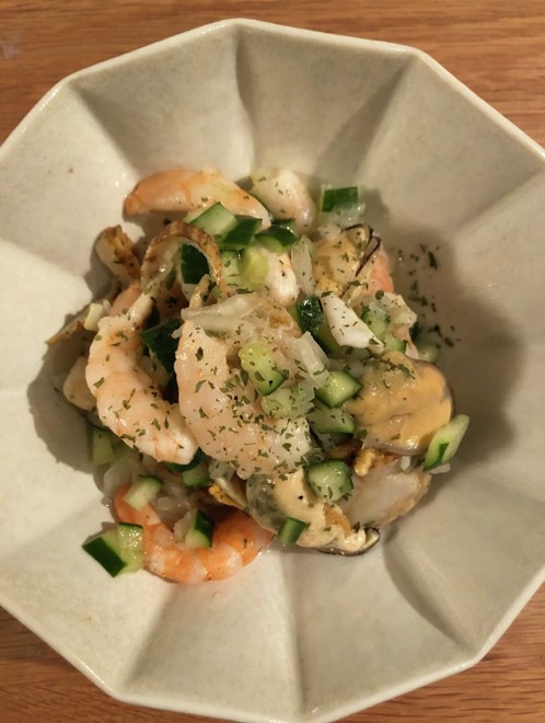 絶品 とっておき シーフードマリネ レシピ 作り方 By けゆあ クックパッド 簡単おいしいみんなのレシピが378万品