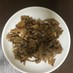 豚肉と舞茸の柚子胡椒ポンマヨ炒め