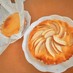 カフェ風アップルベイクドチーズケーキ