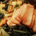 お袋の味・・小松菜と厚揚げの煮物