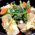 高野豆腐とほうれん草の卵とじ