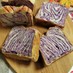 鮮やかな紫芋の自家製折込シート＊パン用