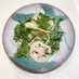 れんこんと水菜の明太子マヨサラダ