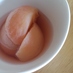桃のコンポートで簡単デザート