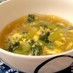 ご飯に合う！青梗菜と春雨のピリ辛スープ