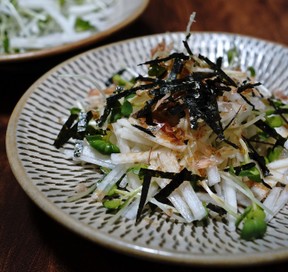 春の大根サラダ ディジョンドレッシング添え レシピ