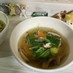 野菜スープ(冷蔵庫の残り物消費)