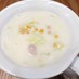 春キャベツの豆乳スープ～味噌･白だし入り