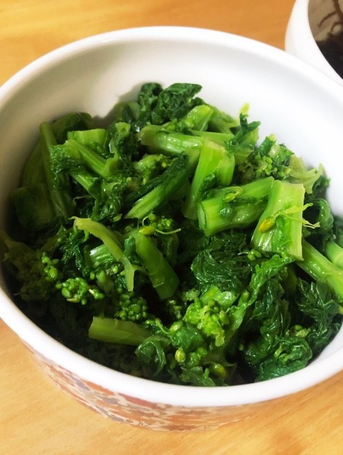 あれ おいしい 菜の花のおひたし レシピ 作り方 By らぶてるお クックパッド 簡単おいしいみんなのレシピが378万品