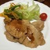 ガッツリ肉料理　味噌豚焼き