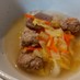体ポカポカ♪「白菜と肉団子のオイル鍋」