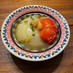 簡単プチたん活♪大豆香るトマタマ茸スープ