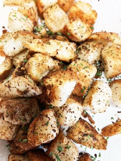 自家製クルトンのレシピ