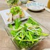 韓国風春菊のサラダ