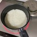 鍋を使ってIHでお米を炊く(1合)