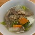 韓国料理牛すじコムタン風コラーゲンスープ
