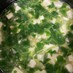 とろ～り食感♡豆苗とコーンの中華風スープ