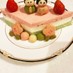 ひな祭り♥簡単3色レアチーズケーキ