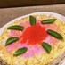 簡単♡ツナそぼろdeひな祭りのケーキ寿司