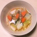 《マッシュルーム》根菜スープ