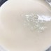 レンジで作る米粉のホワイトソース