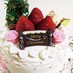 ⁂クリスマス☆デコレーションケーキ⁂