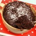 電子レンジ♡チョコレートケーキ