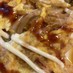 とろ～りチーズ♪豚もやしのとんぺい焼き風