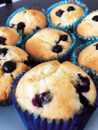 アニスとブルーベリーのマフィン レシピ