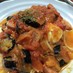 茄子＆ベーコンのモッツァレラトマトパスタ