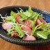 水菜サラダ☆ポークビッツレモン風味