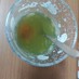 熱中症予防に♪アイス梅緑茶