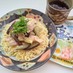 レンジで！豚バラなすのスタミナ汁なし麺