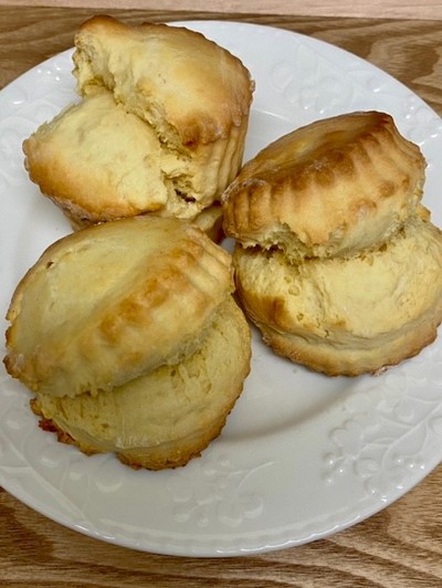 パンプキンピーカンスコーン メープルグレーズ添え レシピ