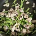 小松菜と豚肉のあっさり炒め