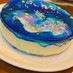 七夕に☆天の川浮かぶチョコムースケーキ