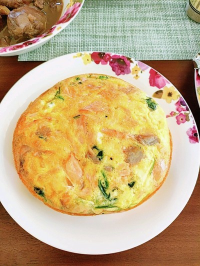 カブとほうれん草のフリッタータ レシピ