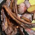 【ジビエ】猪バラ肉のオーブン焼き