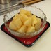 ちょっぴり変わった梨の食べ方(醤油味) 