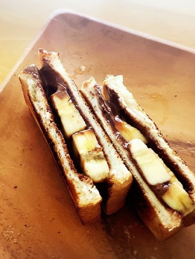 ヌテラバナナブレッドのレシピ